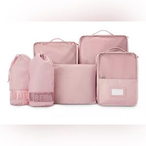 BEIS Atlas Pink The Packing Cubes- BNWT - NEVER opened.BEAUTIFUL SET!